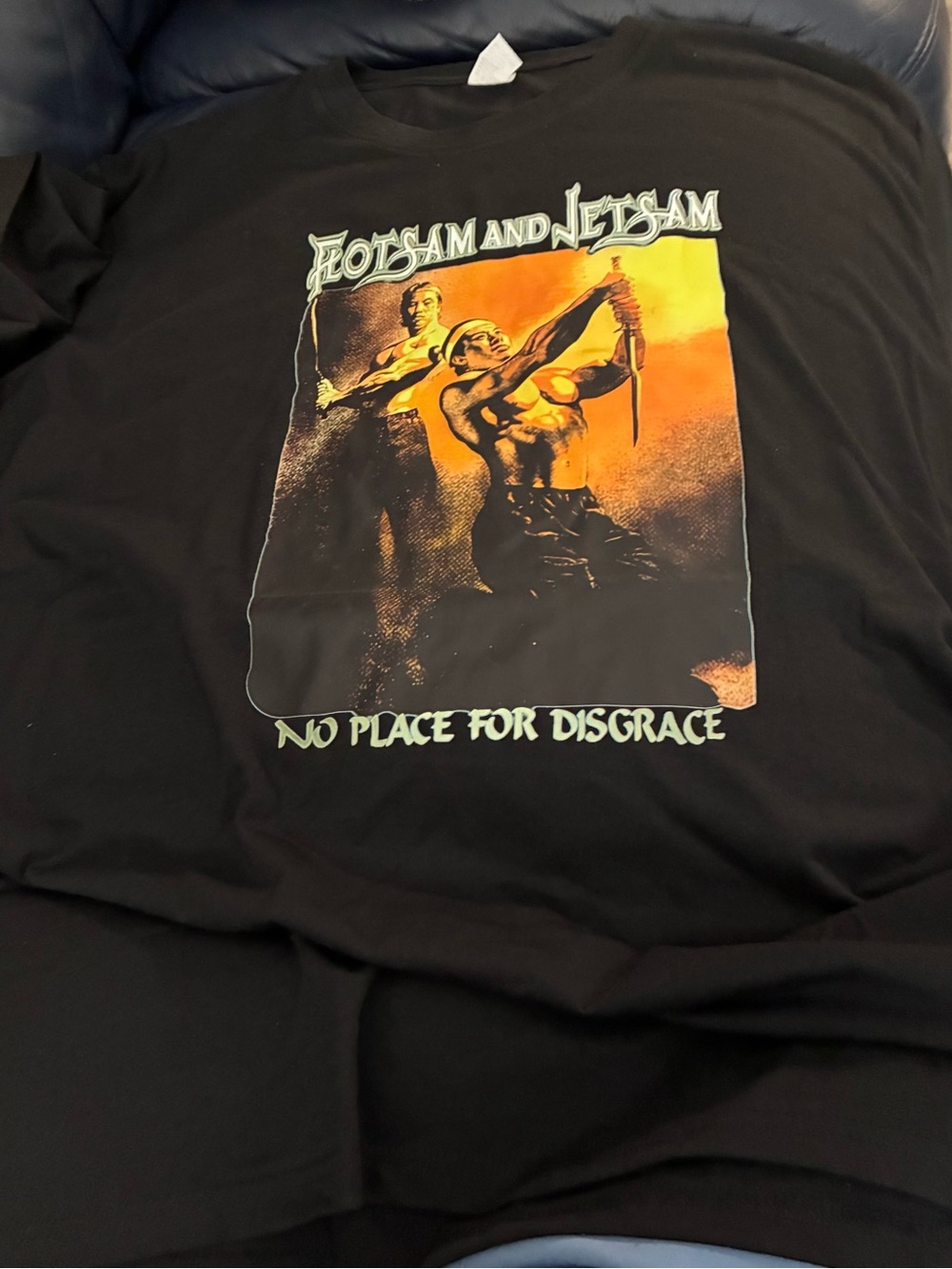 Flotsam and Jetsam "No Place for Disgrace" Black Graphic Tee